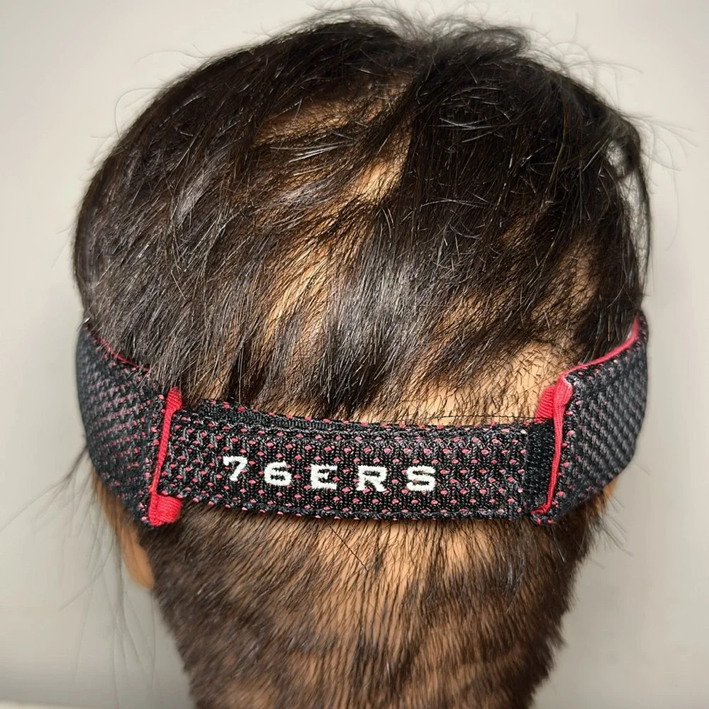 NBA Philadelphia 76ers Red and black Official Product Tag